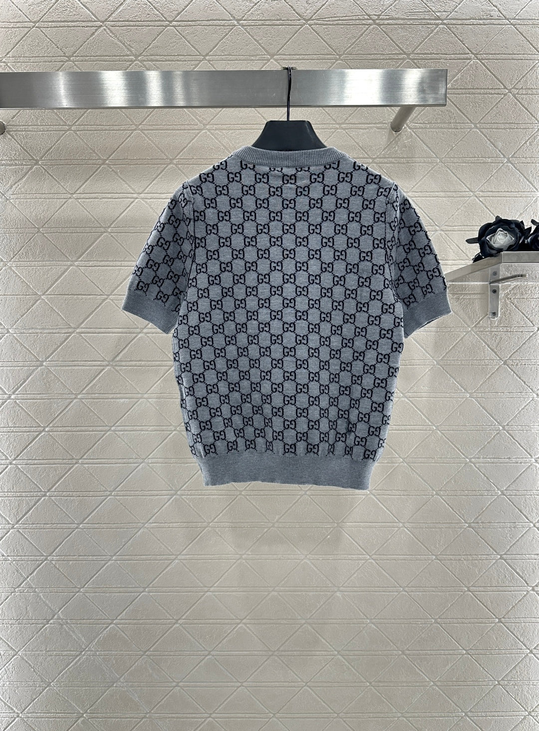 25fw Wear knitted short sleeves on both sides