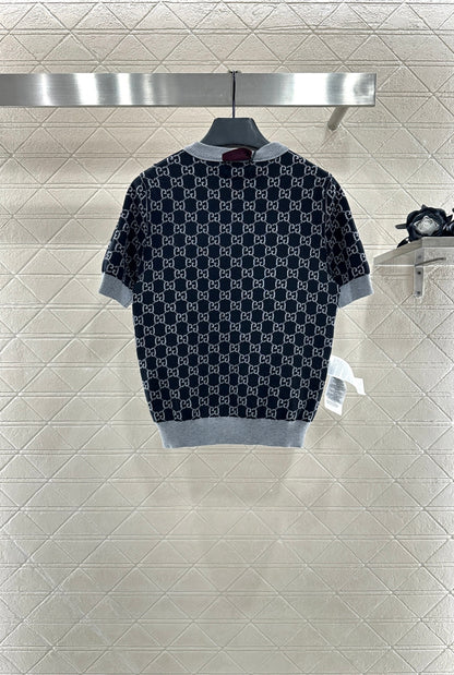 25fw Wear knitted short sleeves on both sides