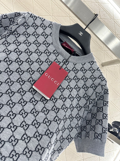 25fw Wear knitted short sleeves on both sides