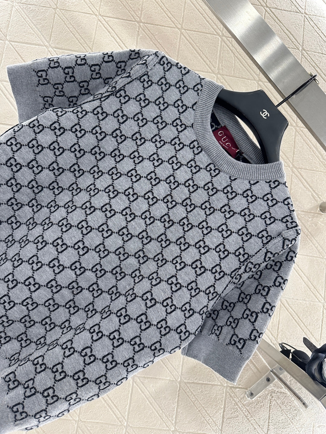 25fw Wear knitted short sleeves on both sides