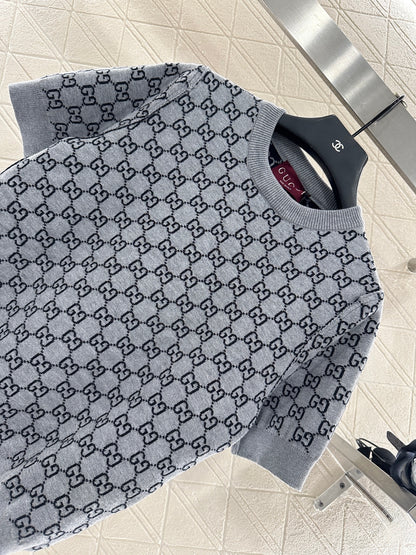 25fw Wear knitted short sleeves on both sides