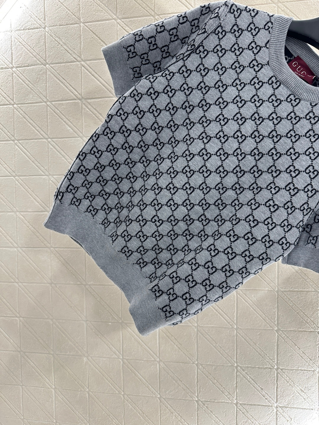 25fw Wear knitted short sleeves on both sides