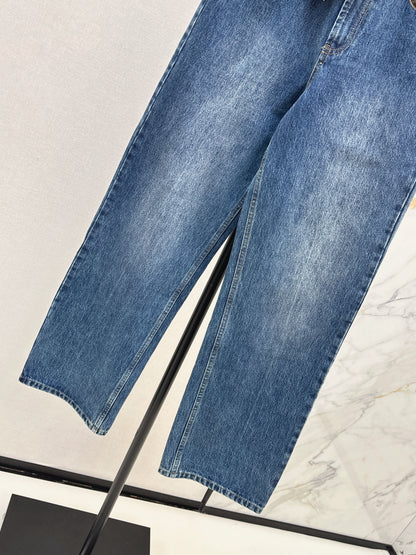 25fw Contrasting jeans
