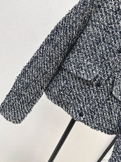 25fw Coarse woolen cotton jacket