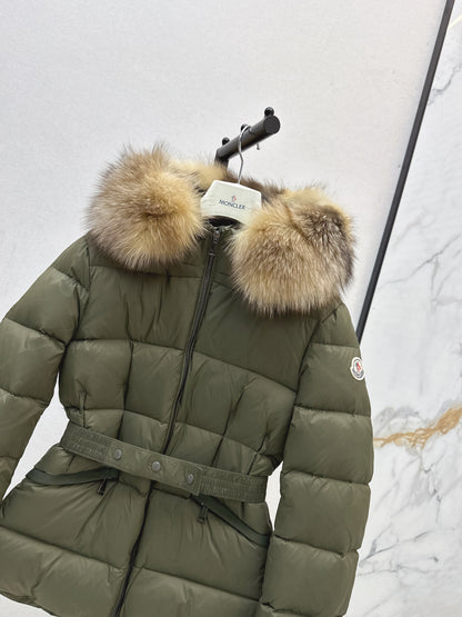 25fw Hooded short down jacket