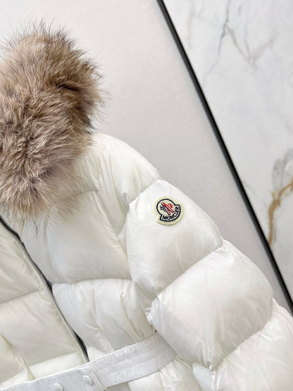 25fw Hooded short down jacket