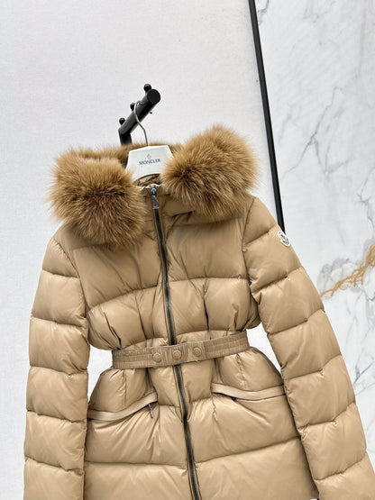 25fw Hooded short down jacket