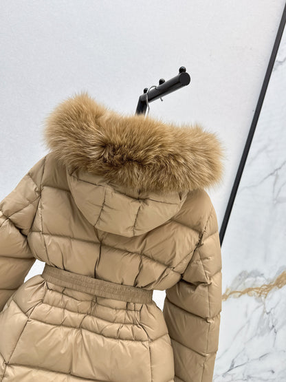 25fw Hooded short down jacket