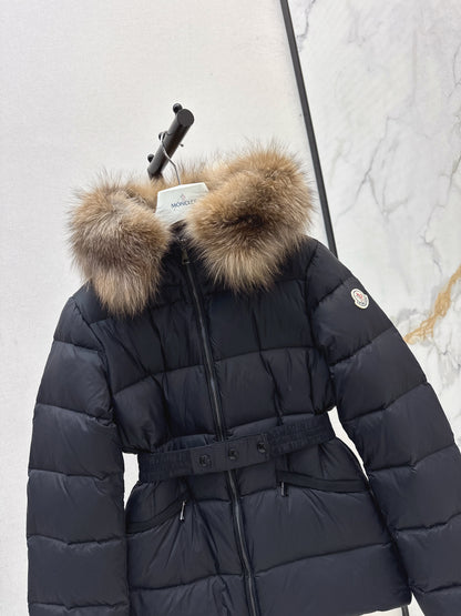 25fw Hooded short down jacket