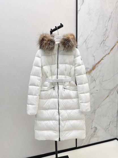 25fw Hooded long down jacket