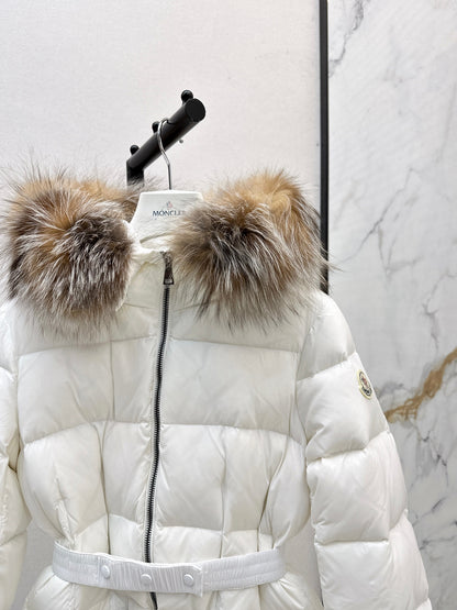 25fw Hooded long down jacket