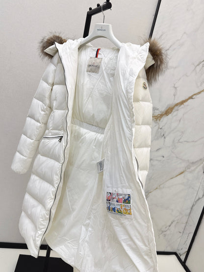 25fw Hooded long down jacket