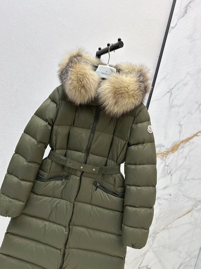 25fw Hooded long down jacket