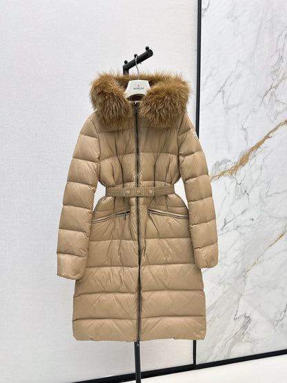 25fw Hooded long down jacket