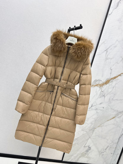 25fw Hooded long down jacket