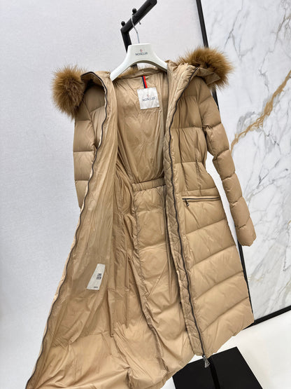 25fw Hooded long down jacket