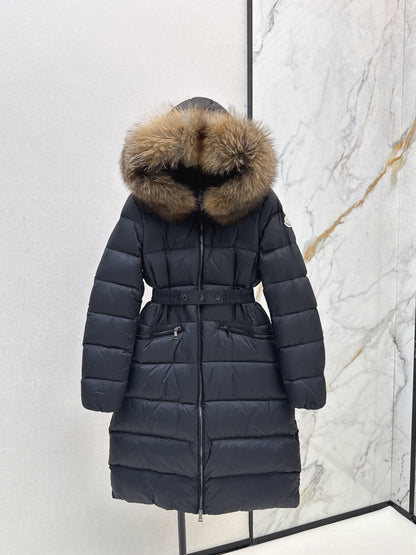 25fw Hooded long down jacket