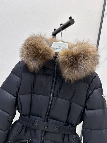 25fw Hooded long down jacket