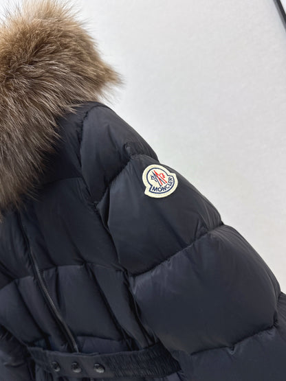 25fw Hooded long down jacket