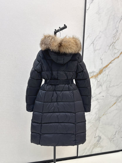 25fw Hooded long down jacket