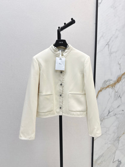 25fw Lace lace stand up collar suit jacket