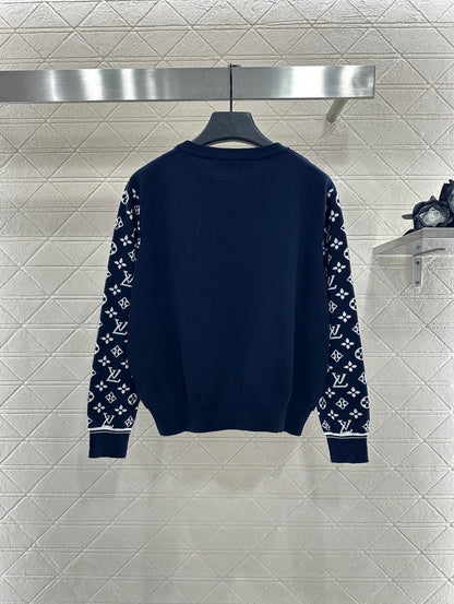 25fw Jacquard Chain Long Sleeve