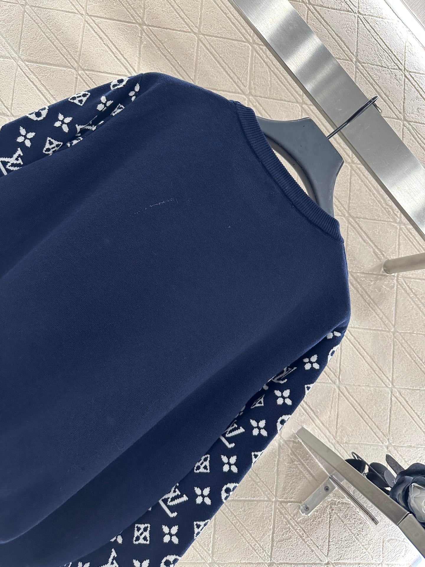 25fw Jacquard Chain Long Sleeve