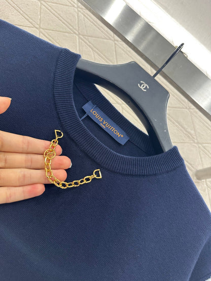 25fw Jacquard Chain Long Sleeve