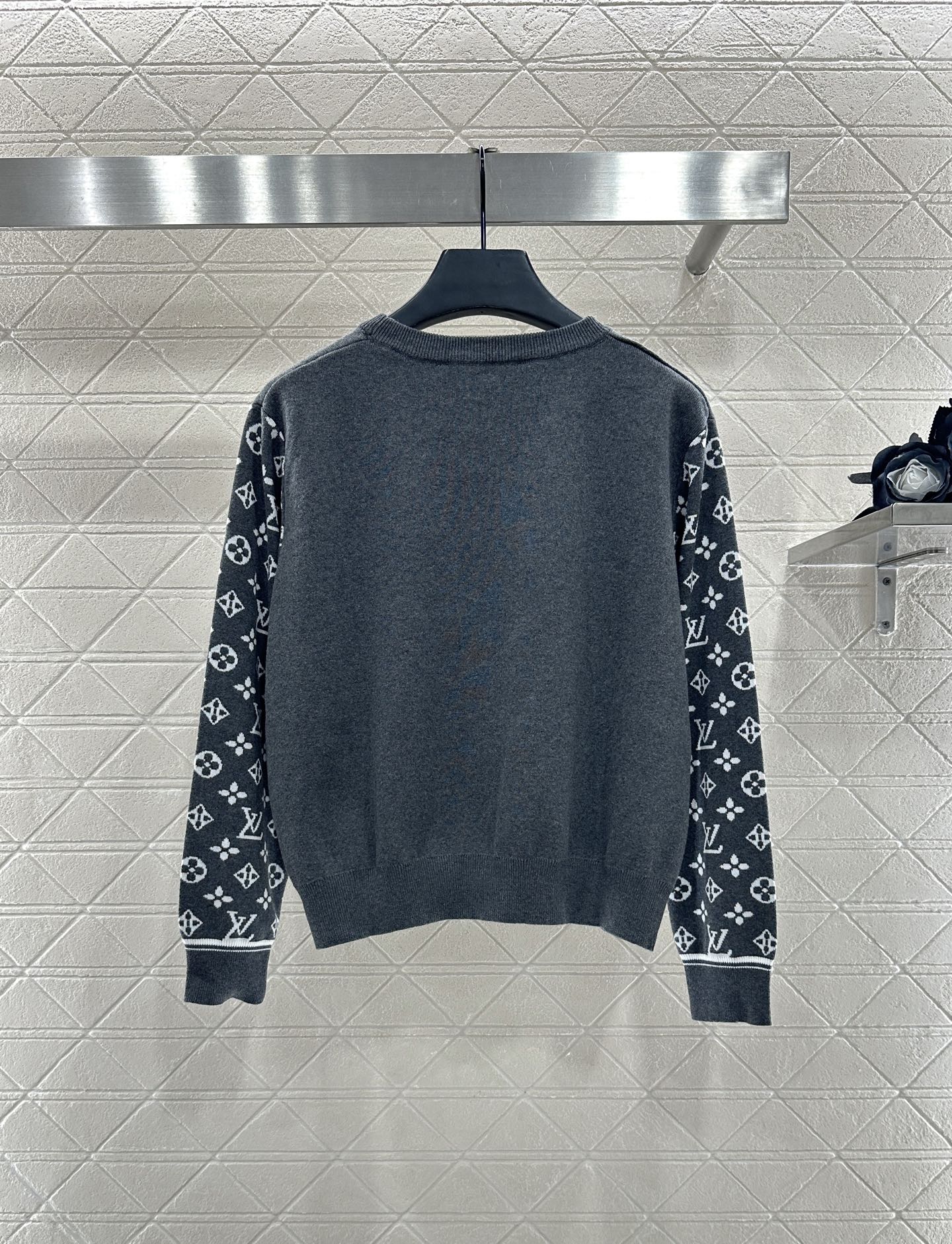 25fw Jacquard Chain Long Sleeve