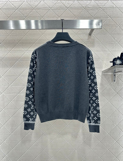 25fw Jacquard Chain Long Sleeve