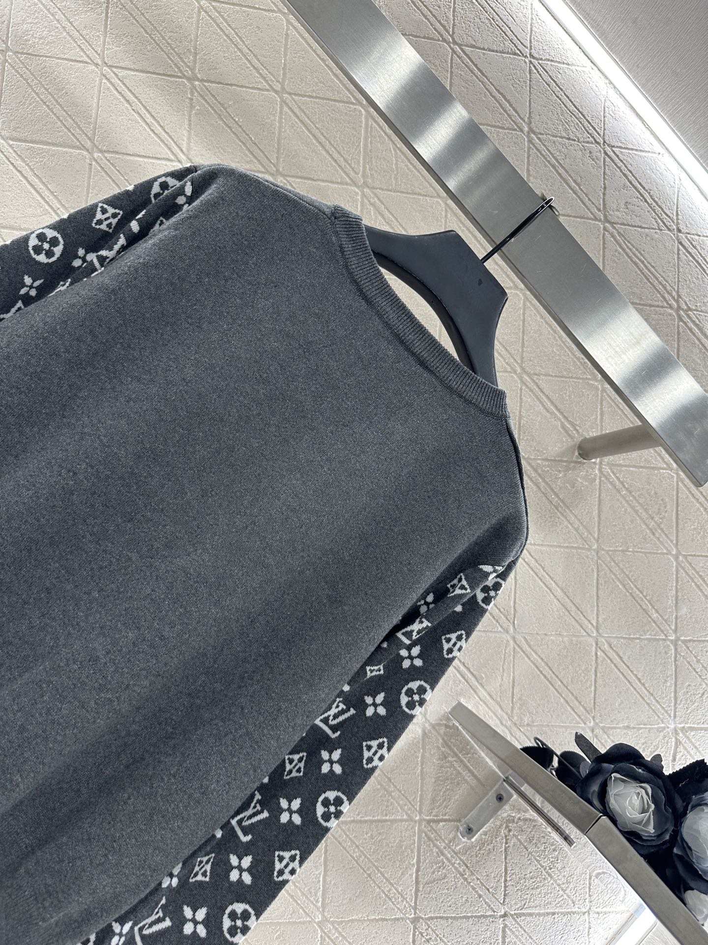 25fw Jacquard Chain Long Sleeve