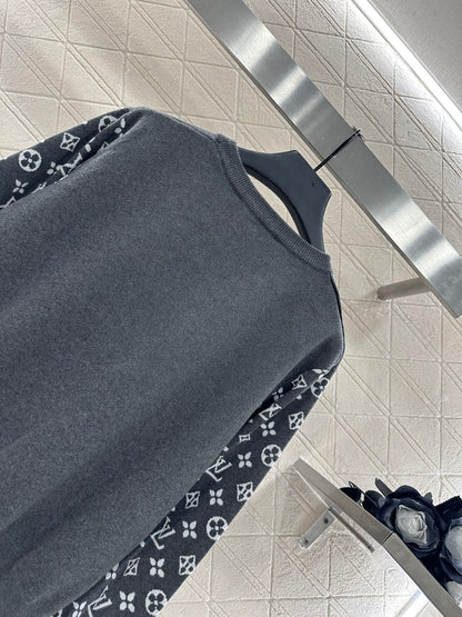 25fw Jacquard Chain Long Sleeve