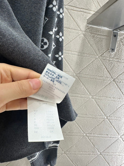 25fw Jacquard Chain Long Sleeve