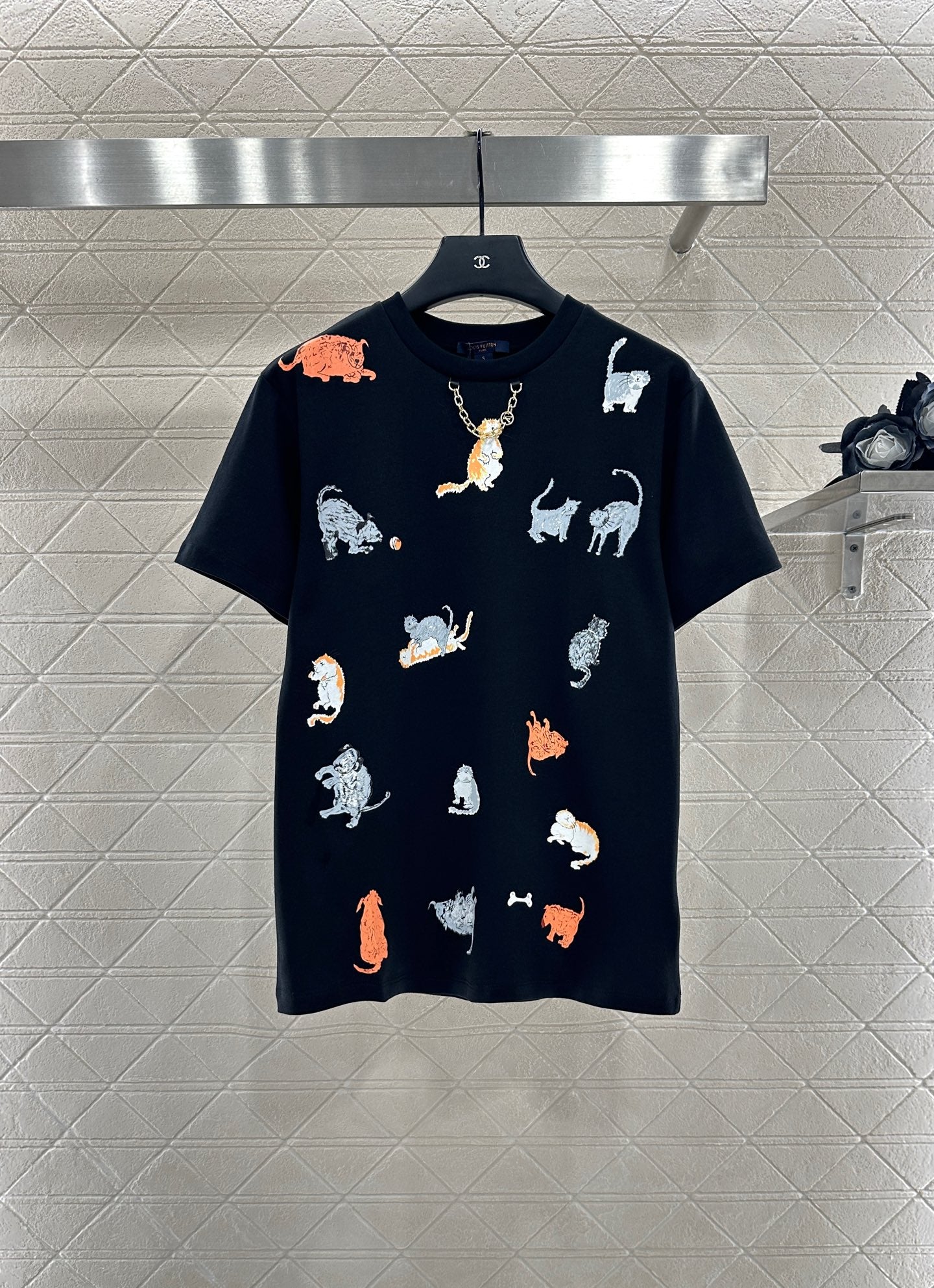 25fw Round neck print 𝑇𝑒𝑒