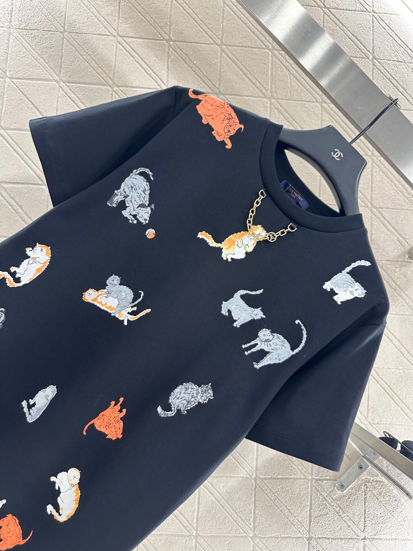 25fw Round neck print 𝑇𝑒𝑒