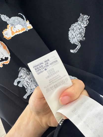 25fw Round neck print 𝑇𝑒𝑒