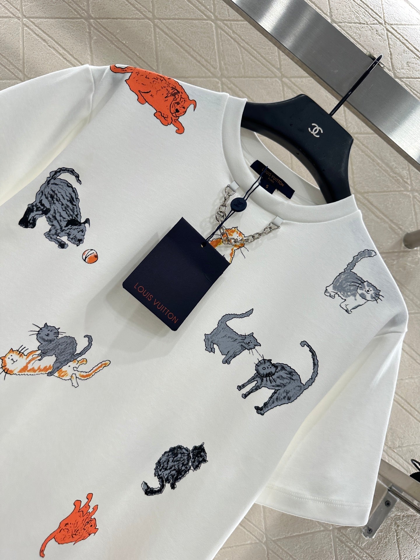 25fw Round neck print 𝑇𝑒𝑒