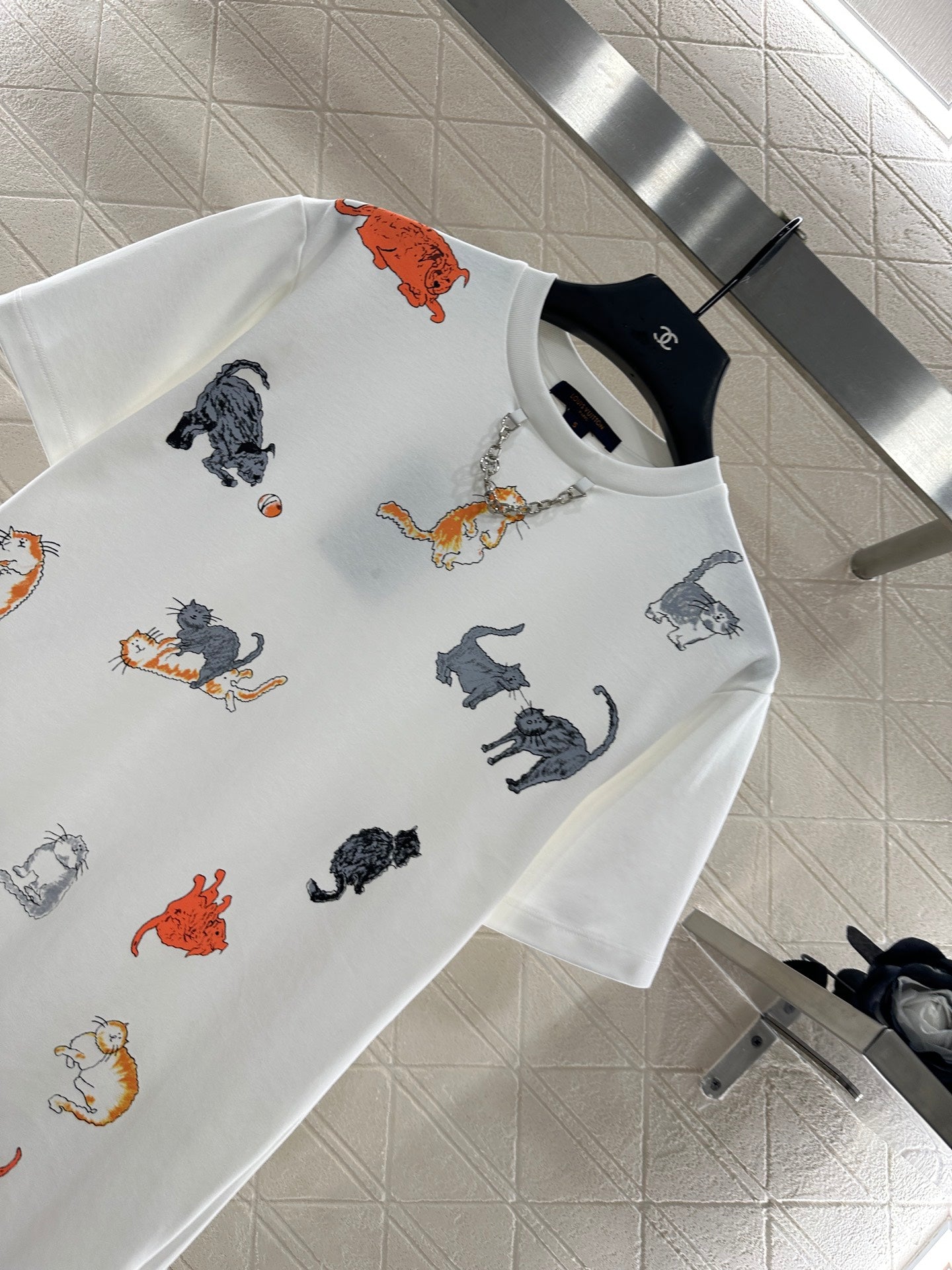 25fw Round neck print 𝑇𝑒𝑒