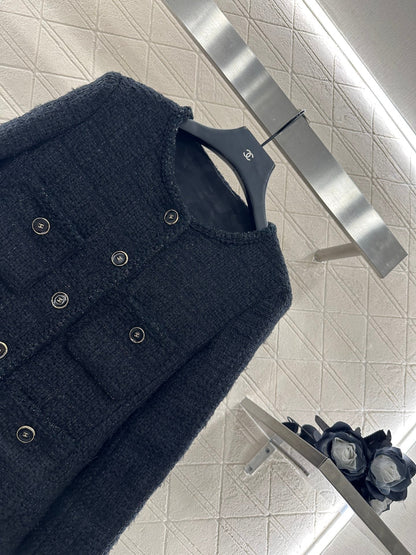 25fw Bundled woven dress