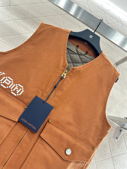 25fw Cowboy cotton vest