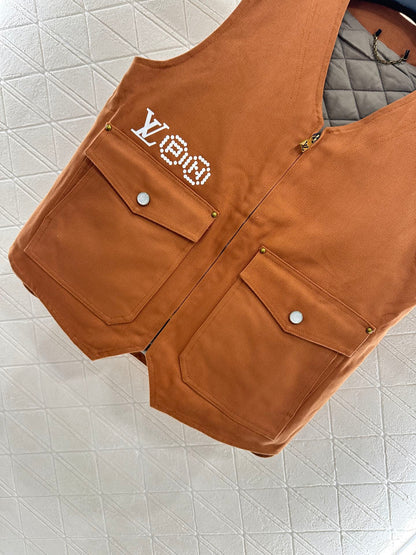 25fw Cowboy cotton vest