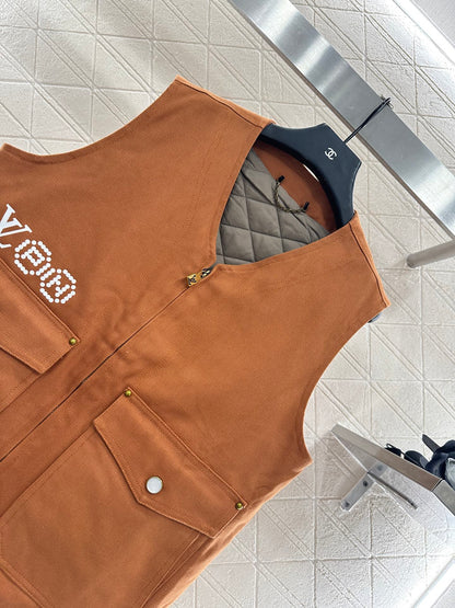 25fw Cowboy cotton vest