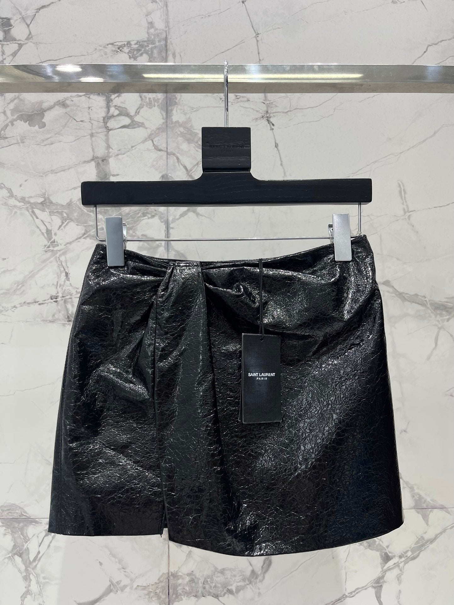 25fw Side slit hip hugging skirt pants