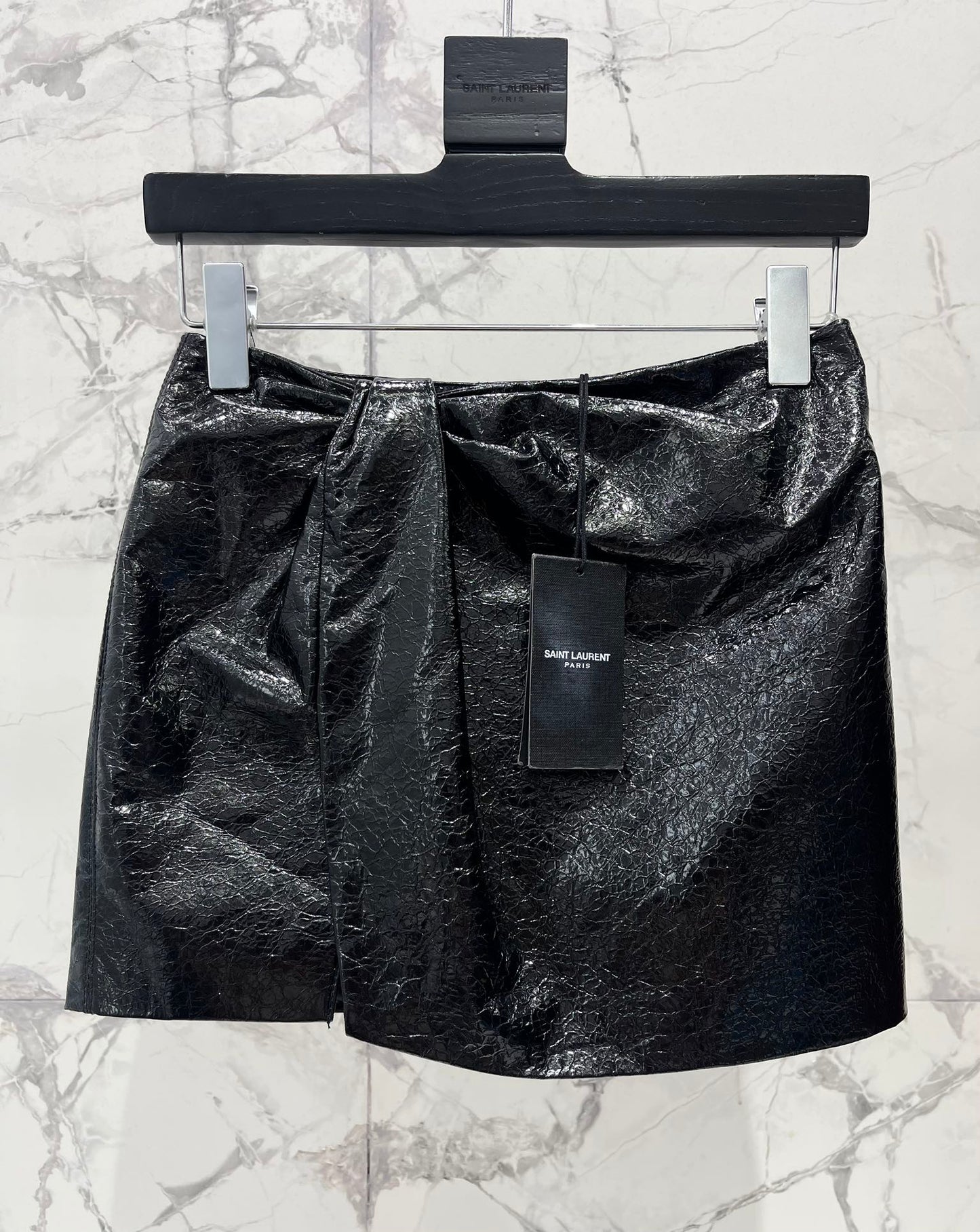 25fw Side slit hip hugging skirt pants