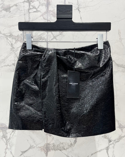 25fw Side slit hip hugging skirt pants