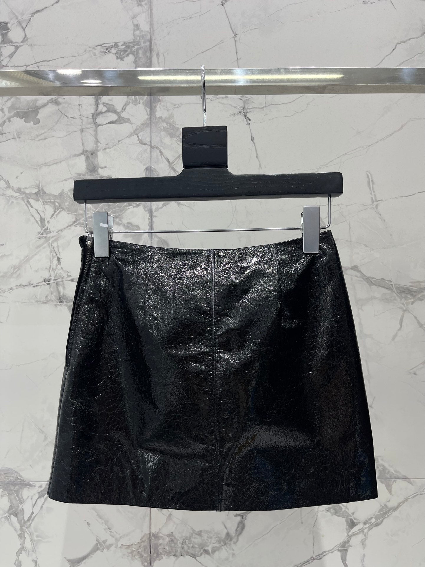 25fw Side slit hip hugging skirt pants