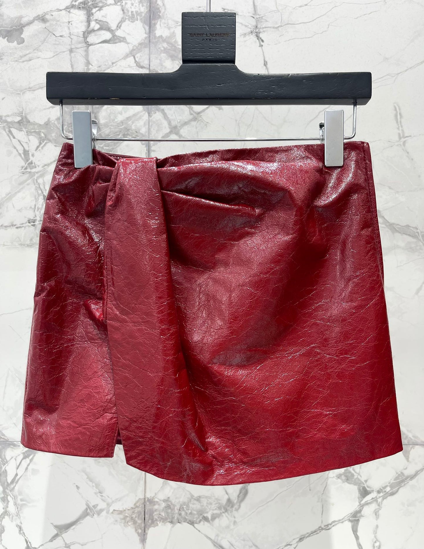 25fw Side slit hip hugging skirt pants