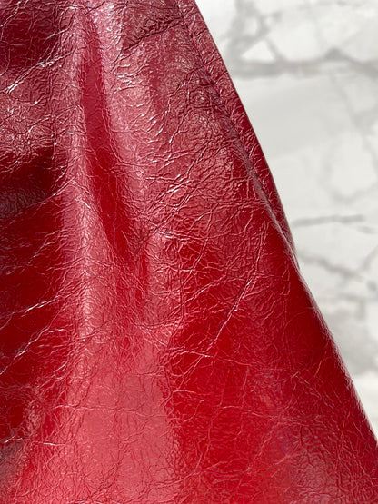 25fw Side slit hip hugging skirt pants