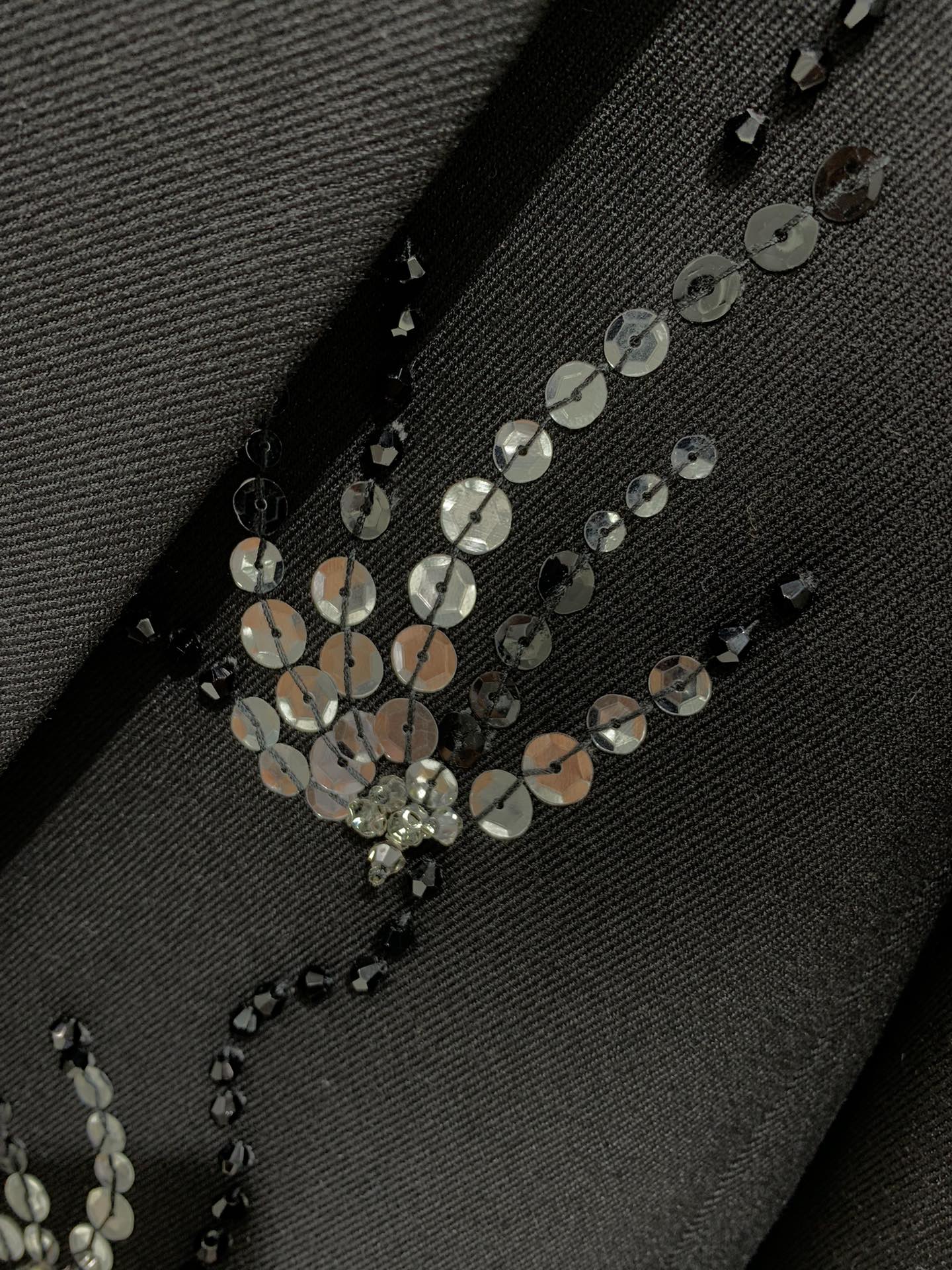 25fw Sequin fireworks  suit