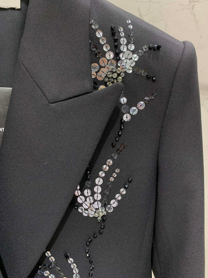 25fw Sequin fireworks  suit